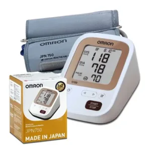 Hộp máy đo huyết áp Omron JPN750