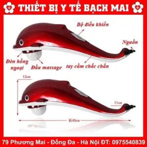 Máy massage cầm tay Lucass A200 cho vai gáy và lưng - thiết bị