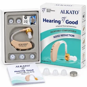 Máy trợ thính Alkato VT-113 hỗ trợ nghe cho người nghe kém - thiết bị