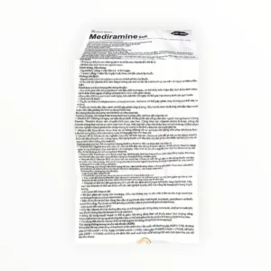 Mediramine Soft - tờ hướng dẫn sử dụng 1