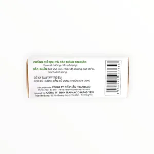 Thuốc viên nén Methorphan Traphaco Dextromethorphan 10mg Loratadin 2,5mg Guaifenesin 100mg trị ho (Hộp 10 vỉ x 10 viên) - hộp 2