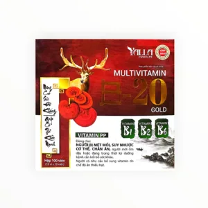 Multivitamin B-20 Gold - hộp 1