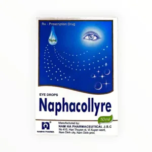 Thuốc Naphacollyre điều trị nhiễm khuẩn mắt, đỏ mắt, ngứa mắt (Hộp 1 lọ 10ml) - hộp 1