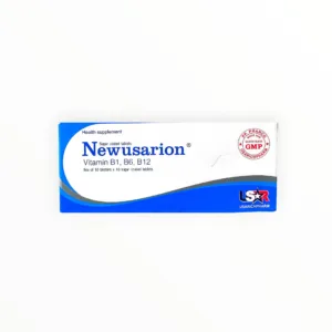 TPCN Newusarion Vitamin B1 B6 B12 hỗ trợ giảm đau dây thần kinh, suy nhược thần kinh (Hộp 10 vỉ x 10 viên) - hộp 2