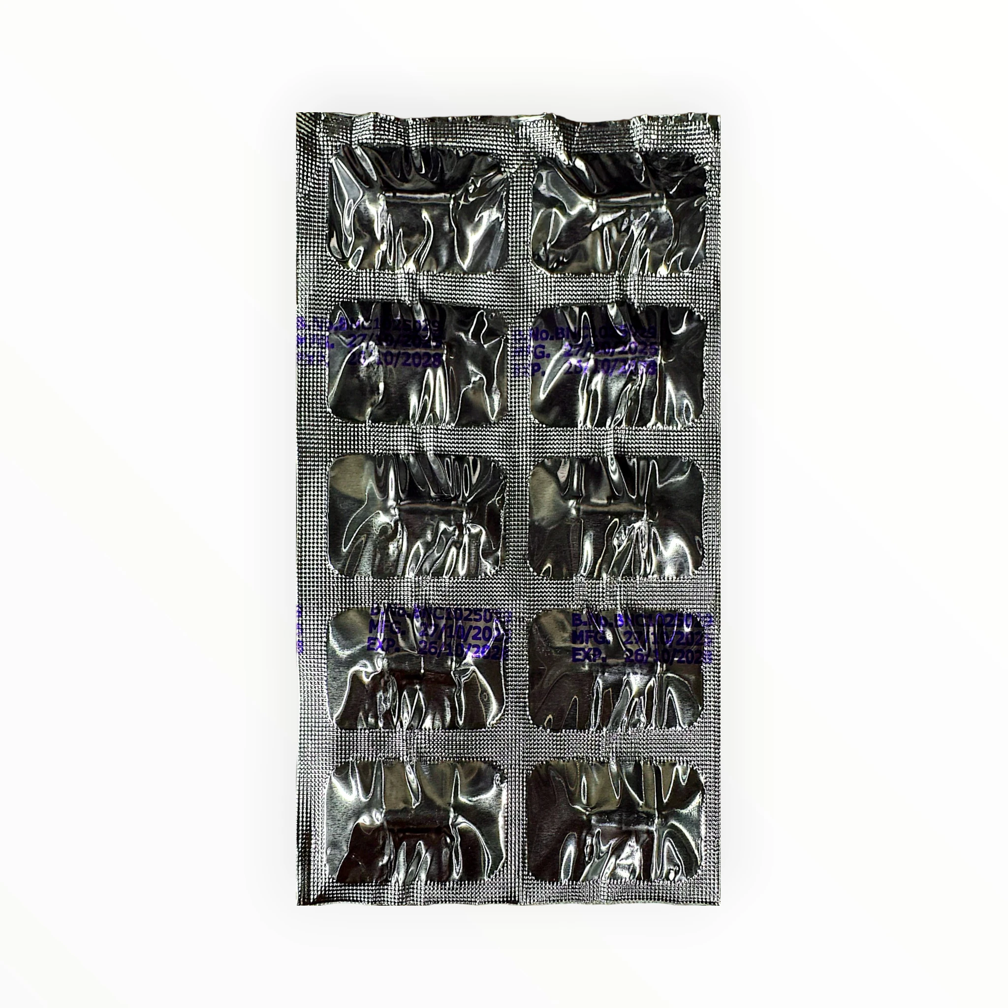 Thuốc Omeprazole 20mg Brawn điều trị loét dạ dày tá tràng, viêm thực quản trào ngược (Hộp 10 vỉ x 10 viên) 4 Omeprazole Delayed-Release Capsules USP - vỉ 1