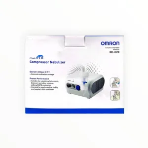 Máy xông khí dung Omron NE-C28 hỗ trợ điều trị hen suyễn, COPD (Bộ máy kèm phụ kiện) - hộp 1