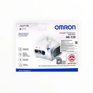 Máy xông khí dung Omron NE-C28 hỗ trợ điều trị hen suyễn, COPD (Bộ máy kèm phụ kiện) - hộp 3