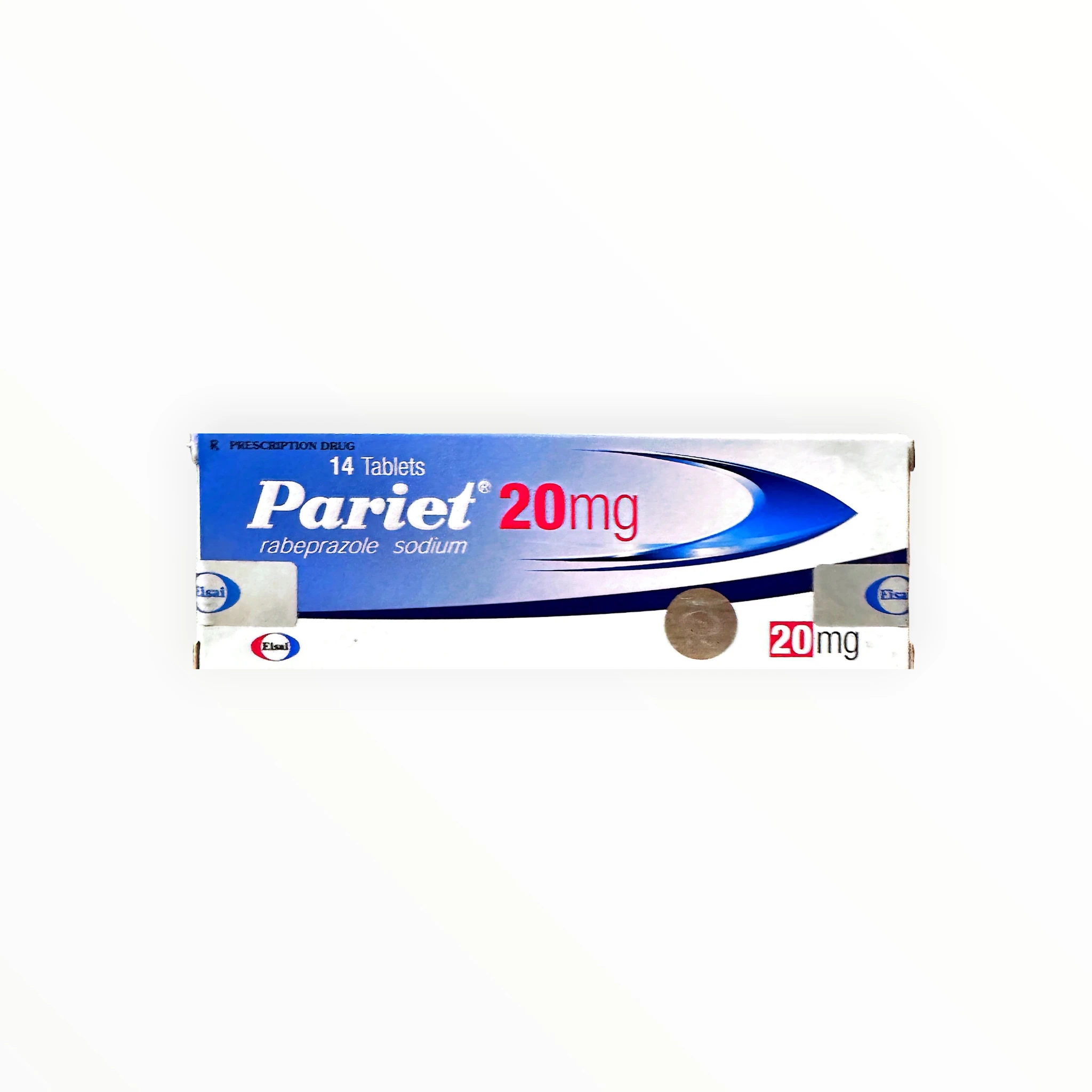 Thuốc Pariet 20mg Rabeprazole điều trị loét dạ dày tá tràng, viêm thực quản trào ngược (Hộp 1 vỉ x 14 viên) 1 Pariet - hộp 1