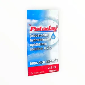 Thuốc Pataday Olopatadine 0,2% điều trị ngứa mắt do viêm kết mạc dị ứng (Hộp 1 lọ 2,5ml) - hộp 2