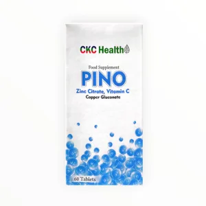 Viên nén Pino CKC Health Kẽm 15,75mg, Vitamin C 79,2mg, Đồng 1mg giúp hỗ trợ tăng cường sức đề kháng (Hộp 60 viên) - hộp 1