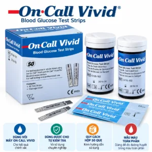 Que thử đường huyết On Call Vivid dùng cho máy On Call Vivid ACON 6 Que thử đường huyết On Call Vivid dùng cho máy On Call Vivid ACON - thiết bị 3