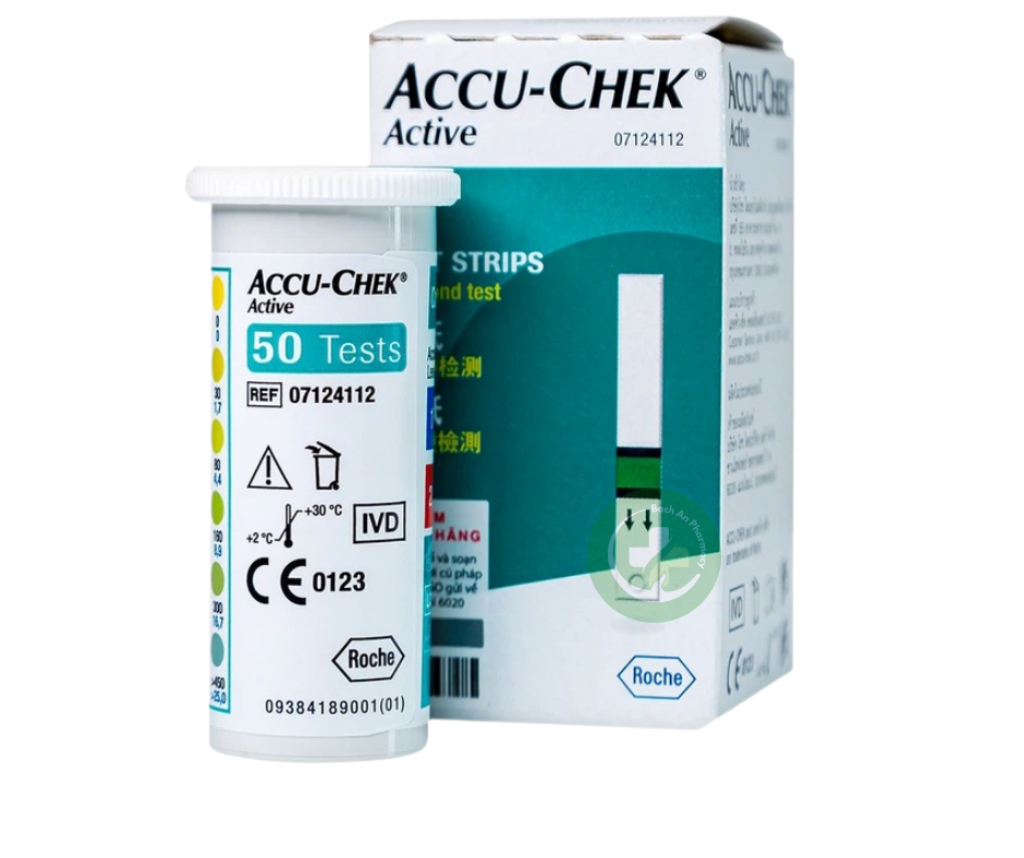 Hộp que tiểu đường Accu-Chek Active