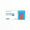 Thuốc Rivomoxi 400mg Moxifloxacin điều trị viêm phổi mắc phải ở cộng đồng, viêm xoang cấp, đợt cấp viêm phế quản mạn, viêm vùng chậu (Hộp 1 vỉ x 5 viên) - hộp 1