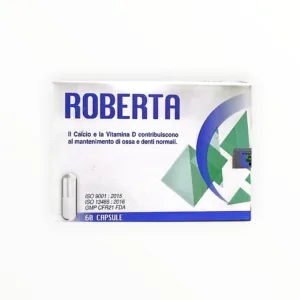 Viên nang Roberta Canxi citrat 1000mg, Vitamin D3 400 IU giúp xương chắc khỏe, hỗ trợ phát triển chiều cao (Hộp 60 viên) - hộp 1