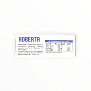 Viên nang Roberta Canxi citrat 1000mg, Vitamin D3 400 IU giúp xương chắc khỏe, hỗ trợ phát triển chiều cao (Hộp 60 viên) 5 Viên nang Roberta Canxi citrat 1000mg, Vitamin D3 400 IU giúp xương chắc khỏe, hỗ trợ phát triển chiều cao (Hộp 60 viên) - hộp 3