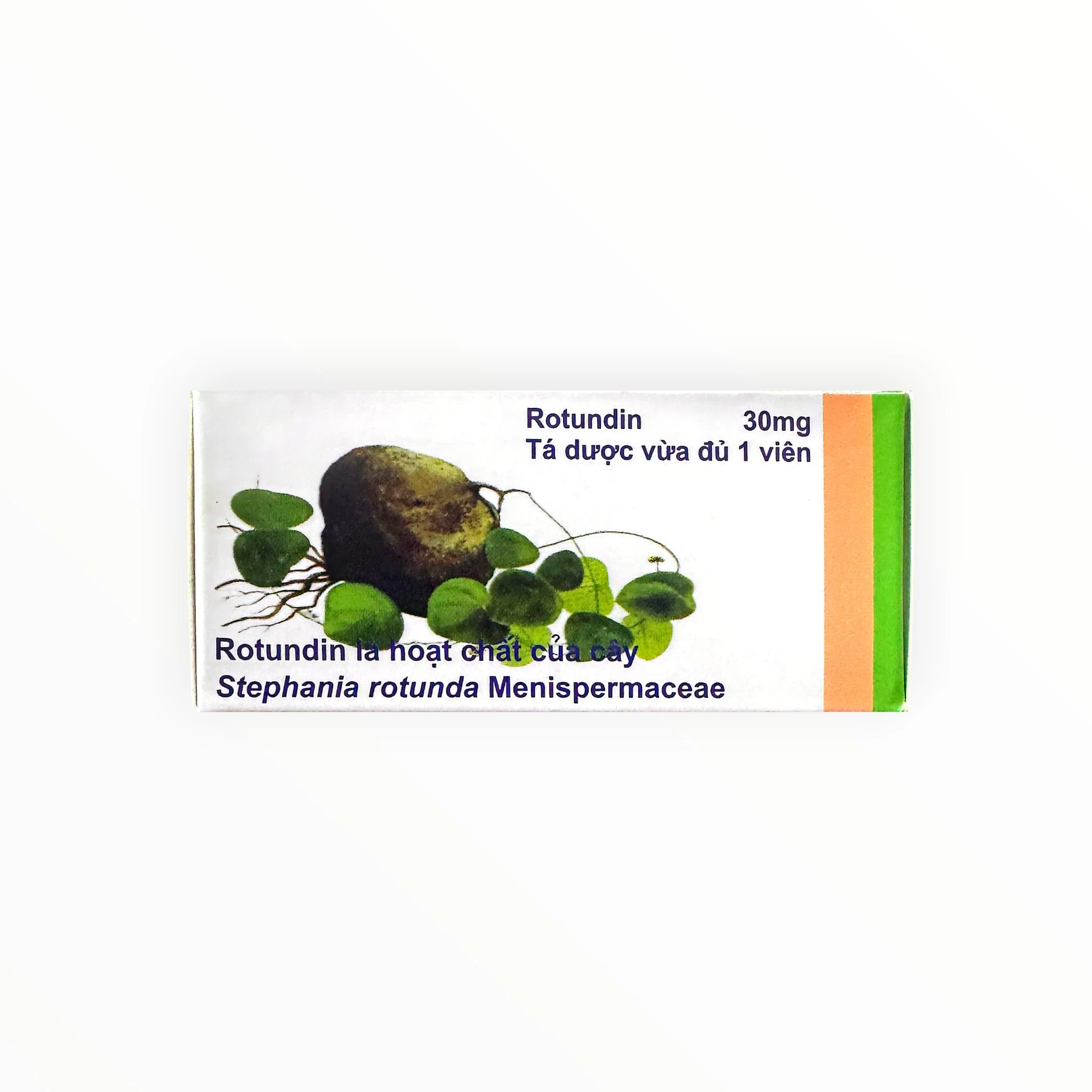 Thuốc Rotunda Rotundin 30mg an thần, gây ngủ, giảm đau (Hộp 10 vỉ x 10 viên) 2 Thuốc Rotunda Rotundin 30mg an thần, gây ngủ, giảm đau (Hộp 10 vỉ x 10 viên) - hộp 2