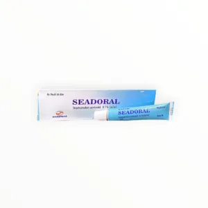 Thuốc mỡ Seadoral Triamcinolon acetonid 0,1% trị viêm lợi chảy máu, viêm miệng có loét, viêm lưỡi (Tuýp 5g) - tuýp 1