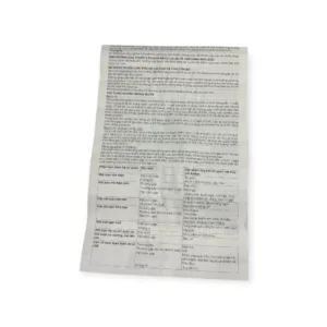 Tờ hướng dẫn sử dụng siro Aerius Organon