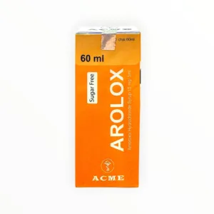 Nhà Thuốc Bách An - Chuỗi nhà thuốc uy tín Hà Nội 94 Hộp siro Arolox Ambroxol Hydrochloride 15mg/5ml