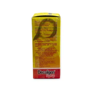 Hộp siro Decolgen United Pharma
