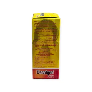 Hộp siro Decolgen United Pharma