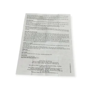 Tờ hướng dẫn sử dụng siro Decolgen United Pharma