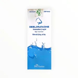 Hộp siro Desloratadin DK Pharma 0,5mg/ml