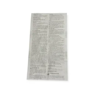 Tờ hướng dẫn sử dụng siro Halixol giúp