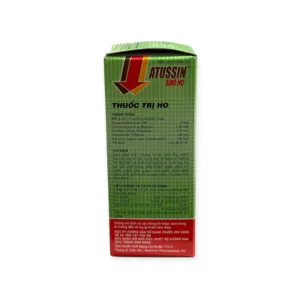 Hộp siro ho Atussin United Pharma