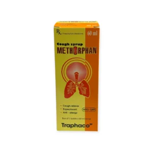 Hộp siro ho Methorphan Traphaco
