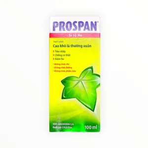 Siro ho Prospan Cao lá thường xuân 35mg/5ml tiêu nhầy, giảm ho trong viêm đường hô hấp (Hộp 1 chai 100ml) 9 siro ho prospan 100ml 5 1