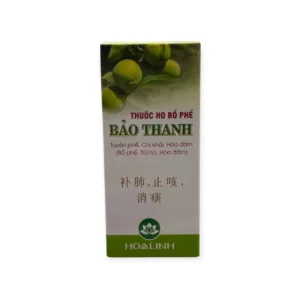 Hộp siro Thuốc ho Bổ phế Bảo Thanh Hoa Linh bổ phế, trừ ho, hóa