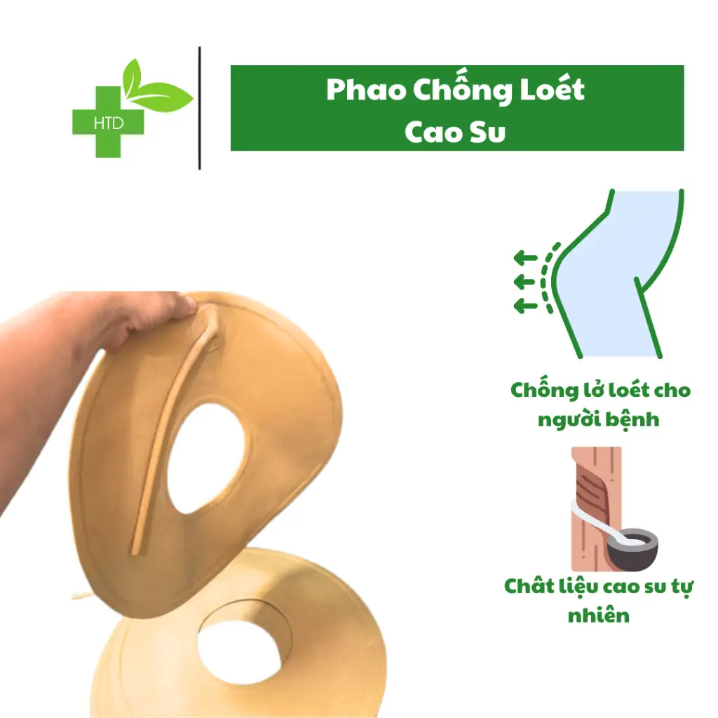 Phao chống loét cao su vàng