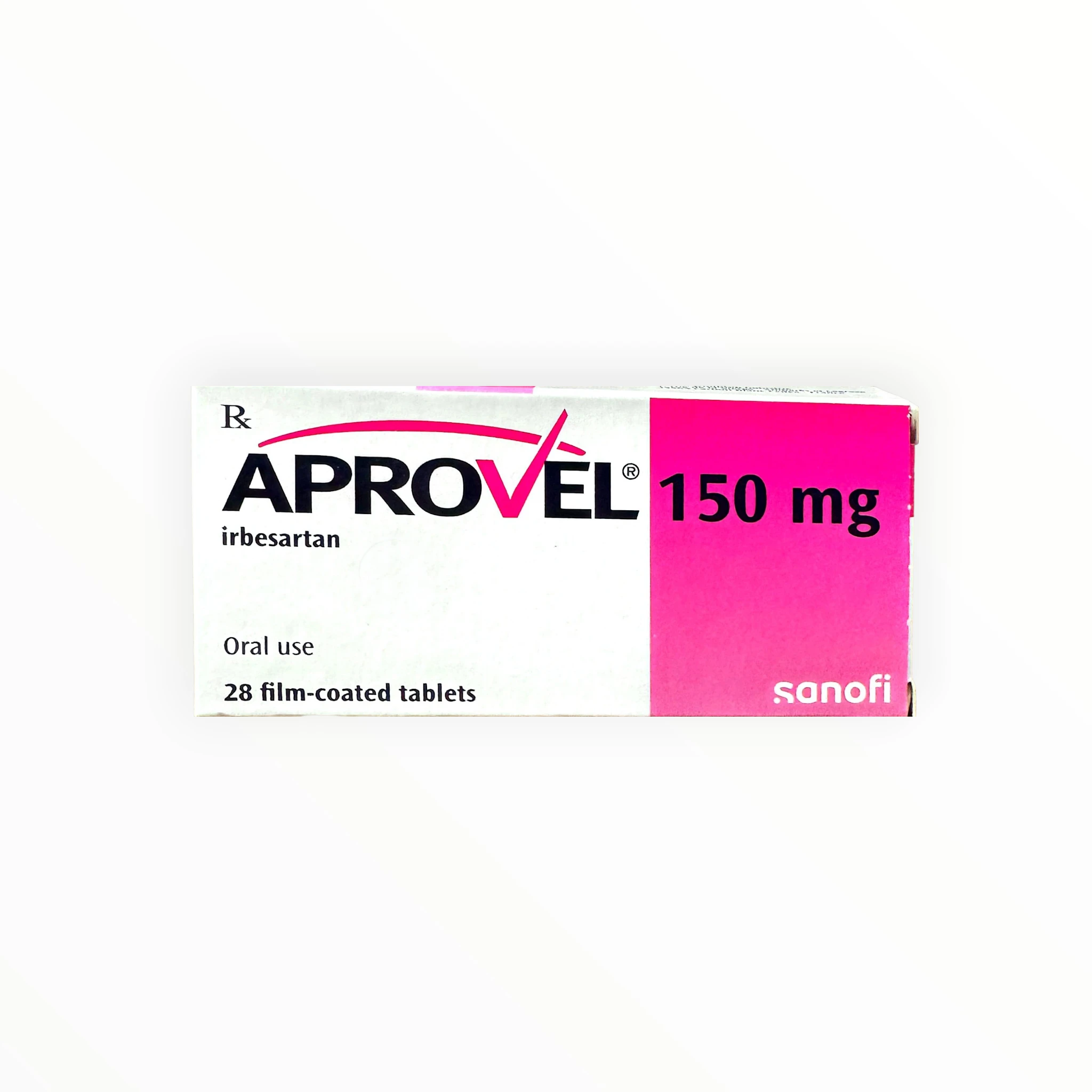 Thuốc Aprovel 150mg Irbesartan điều trị tăng huyết áp (Hộp 2 vỉ x 14 viên) 1 Hộp thuốc Aprovel 150mg Irbesartan