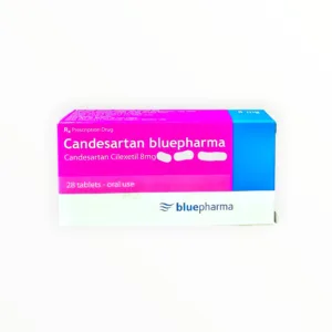 Hộp thuốc Candesartan Bluepharma 8mg