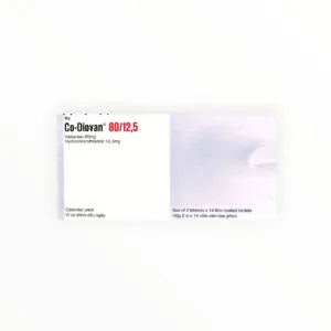 Hộp thuốc Co-Diovan 80/12,5 Valsartan/Hydrochlorothiazide