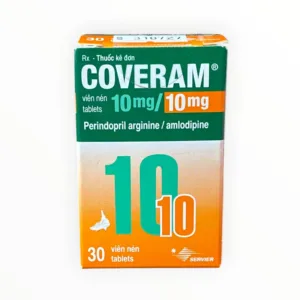 Hộp thuốc Coveram 10mg/10mg Perindopril/Amlodipin