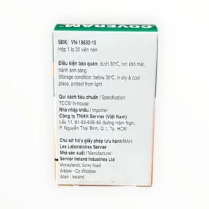 Hộp thuốc Coveram 10mg/10mg Perindopril/Amlodipin
