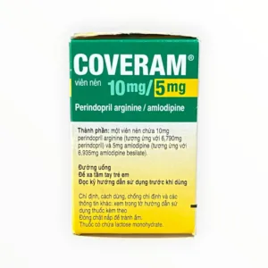 Hộp thuốc Coveram 10mg/5mg Perindopril/Amlodipin