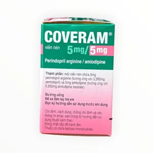 Hộp thuốc Coveram 5mg/5mg Perindopril/Amlodipin