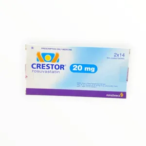 Hộp thuốc Crestor 20mg Rosuvastatin