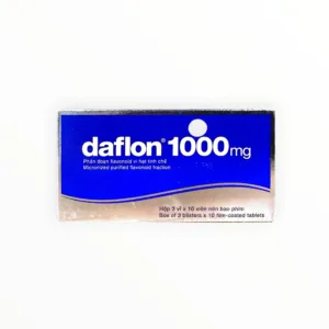 Hộp thuốc Daflon 1000mg Diosmin, Hesperidin