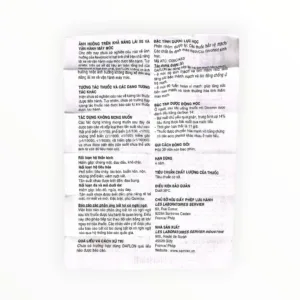 Tờ hướng dẫn sử dụng thuốc Daflon 1000mg Diosmin, Hesperidin