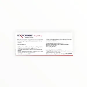 Hộp thuốc Exforge 10mg/160mg Amlodipine/Valsartan
