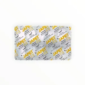 Vỉ thuốc JAPET Ezetimibe/Atorvastatin 10mg/20mg