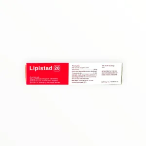 Thuốc Lipistad 20 Atorvastatin 20mg điều trị rối loạn lipid máu (Hộp 3 vỉ x 10 viên) 10 Hộp thuốc Lipistad 20 Atorvastatin 20mg