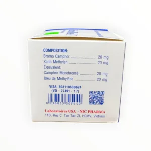 Thuốc Miclacol Blue Bromo Camphor, Xanh Methylen sát khuẩn đường tiết niệu (Hộp 100 viên nén) 4 Hộp thuốc Miclacol Blue Bromo Camphor, Xanh Methylen