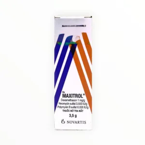 Hộp thuốc mỡ tra mắt Maxitrol Dexamethason, Neomycin, Polymyxin B