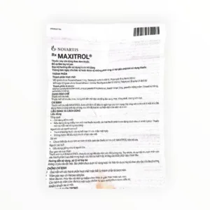 Tờ hướng dẫn sử dụng thuốc mỡ tra mắt Maxitrol Dexamethason, Neomycin, Polymyxin B