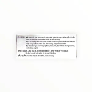 Hộp thuốc nhỏ mắt, mũi, tai Collydexa Gold Gentamicin, Dexamethasone